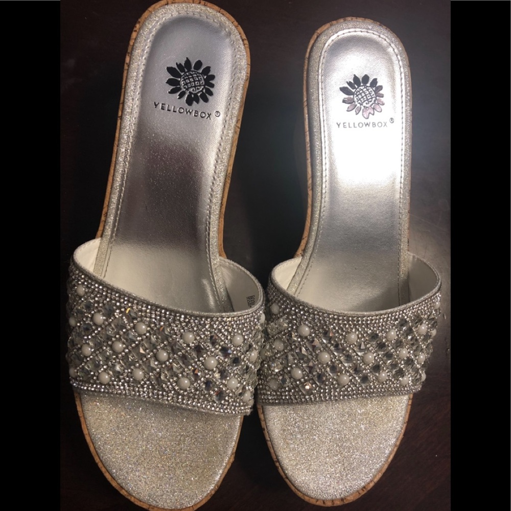 Yellow Box Sandals size 9